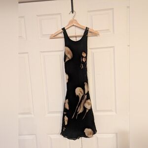Laundry By Shelli Black Floral Racerback Dress